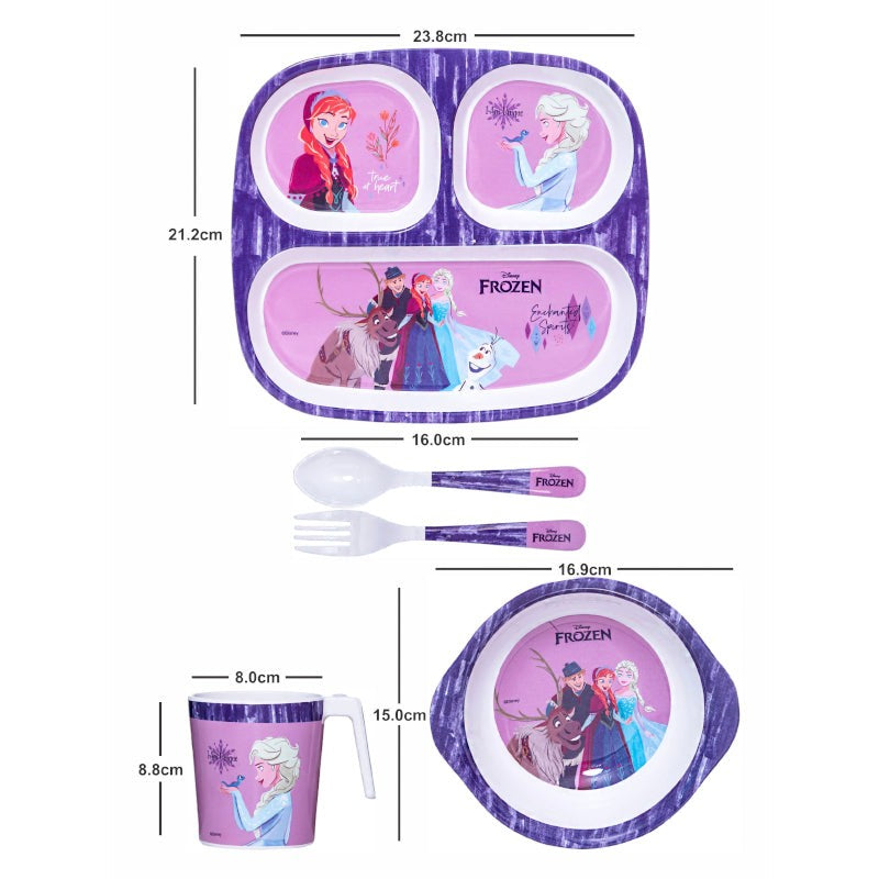 Servewell Elsa World Kids Dining Set - Five Piece Set media 5