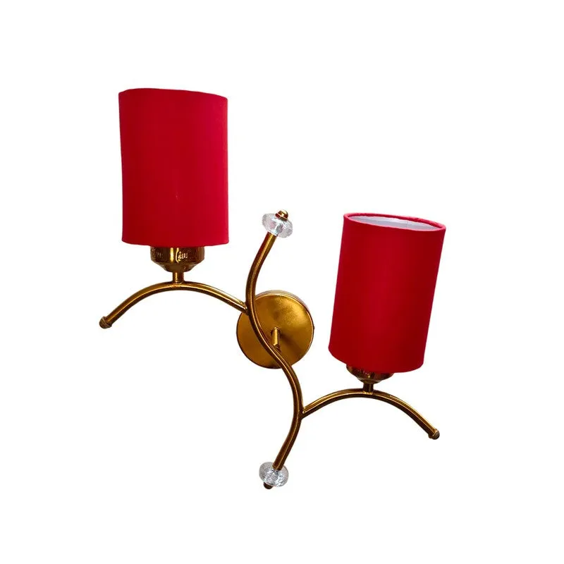 LumiBranch Dual Cotton Wall Lamp - Red media 4