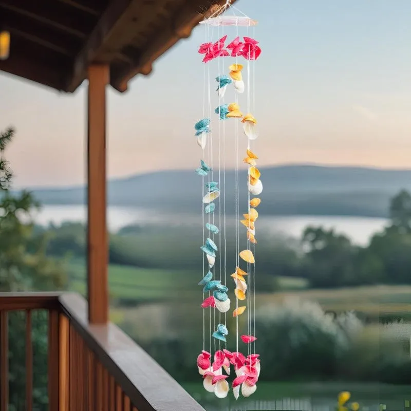 Shellwave Whisper Sea Shell Windchime media 1