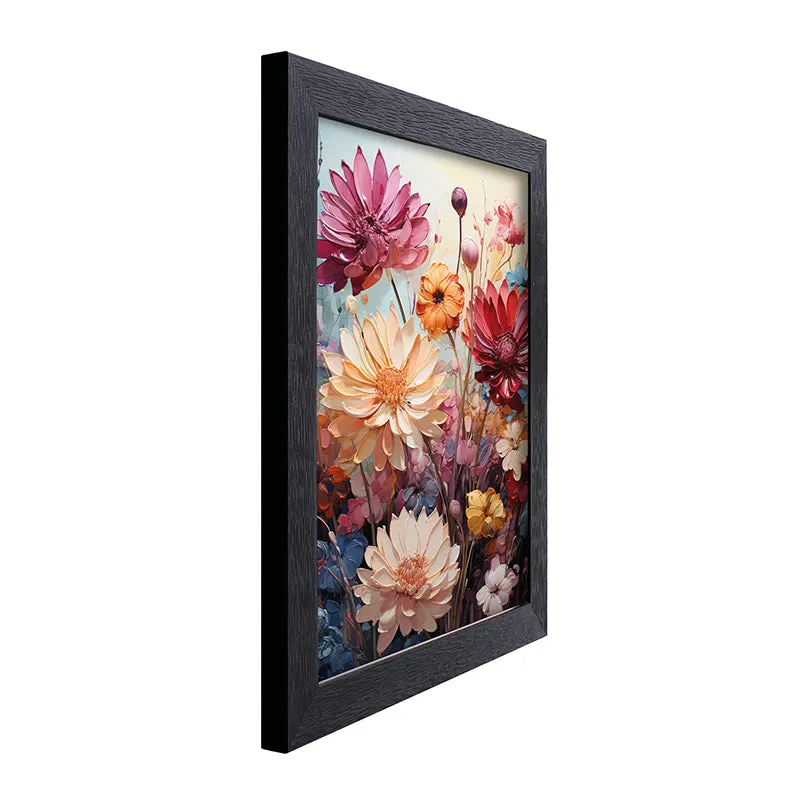 Melting Petals Wall Painting media 6
