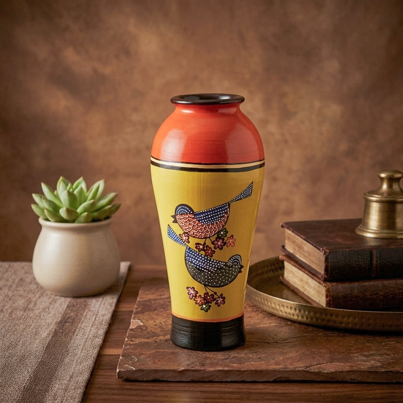 Indrasuras Terracotta Vase media 4