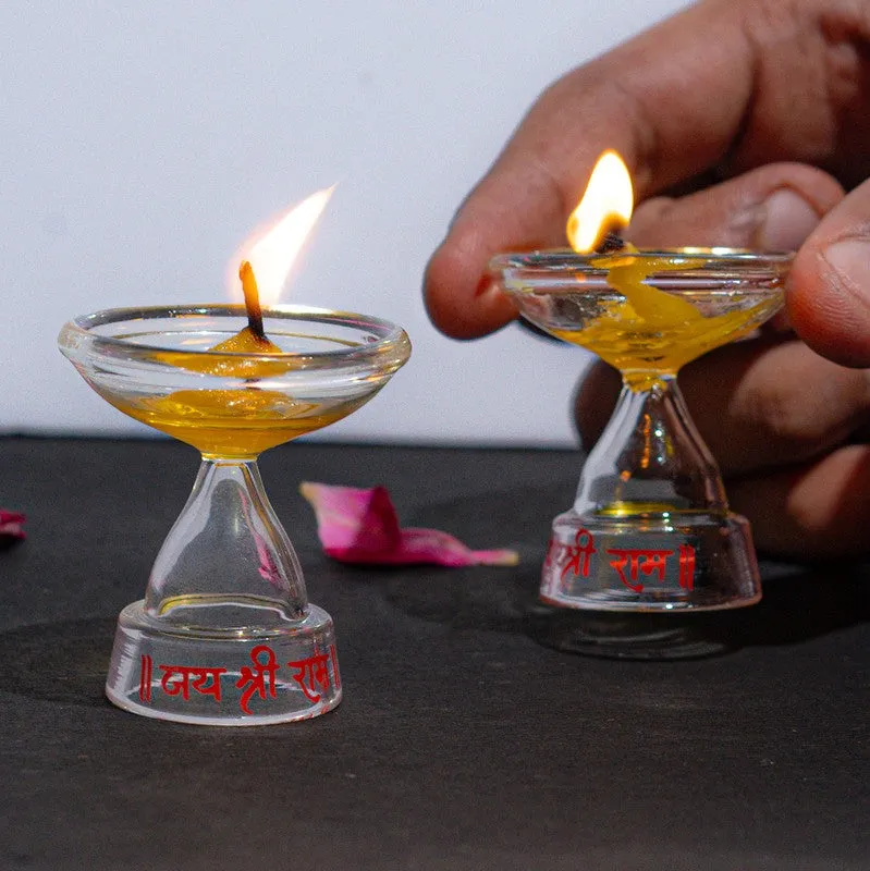 ShubhJyot Handcrafted Festival Diya - Set Of Five media 4