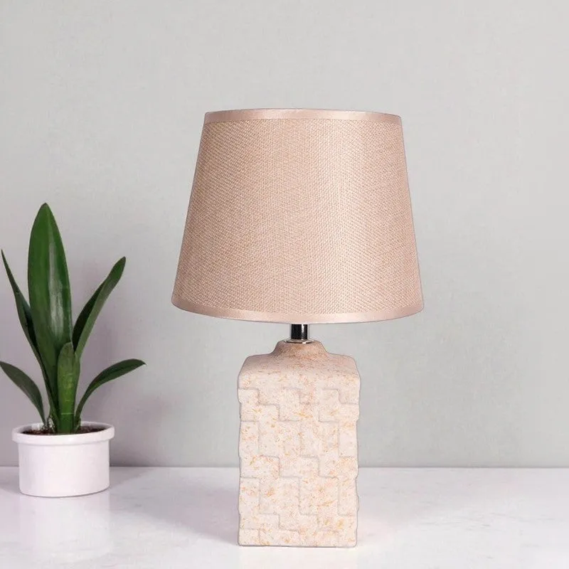 AarviDecor Kingsley Accent Ceramic Table Lamp - Brown media 5