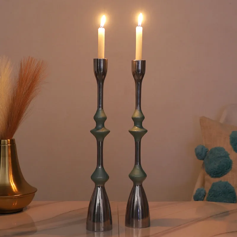 LumiStack Noir Candler Holder - Set Of Two media 4