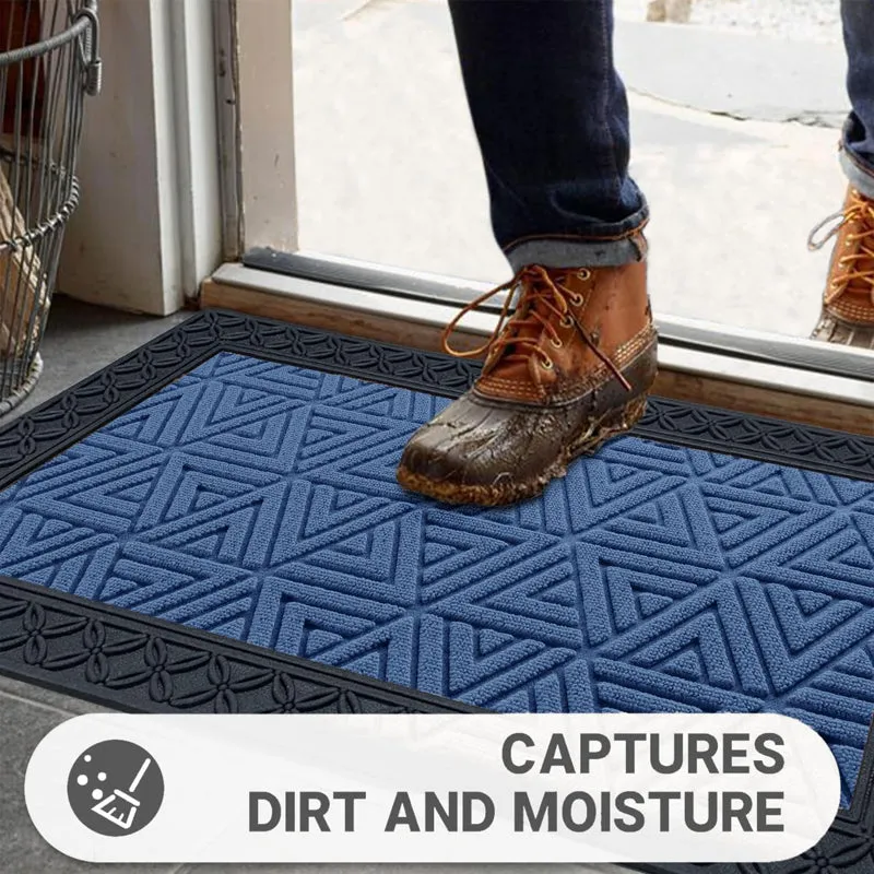 Coire Geo Coir Door Mats - Blue media 4
