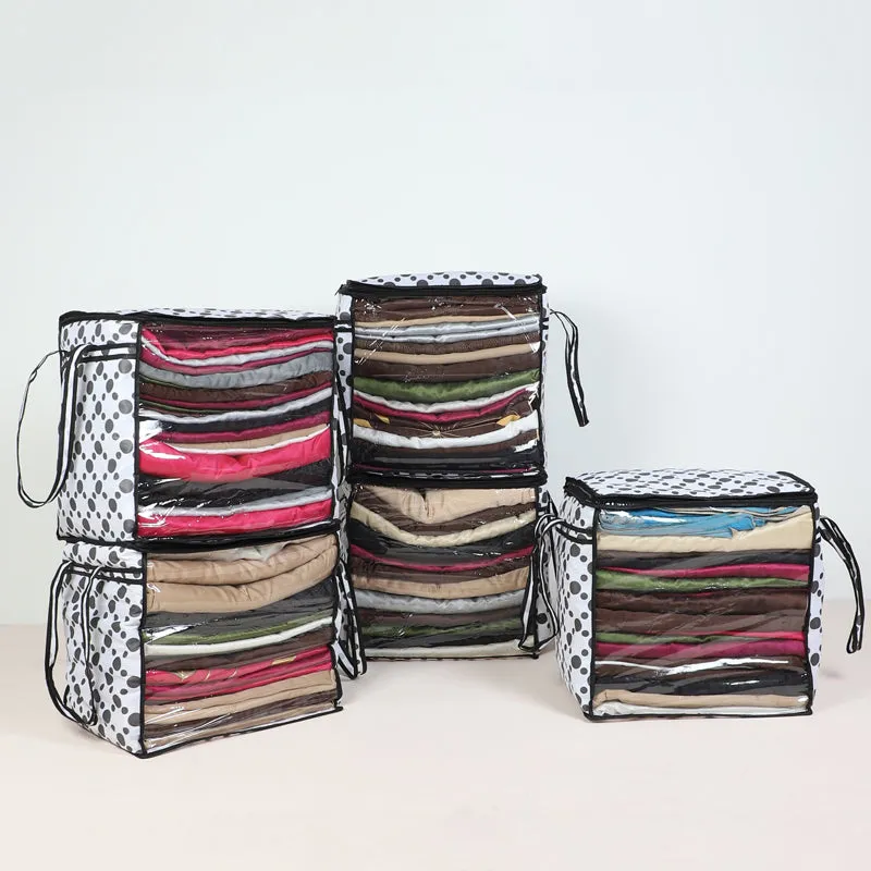 Rigg Polka Dot Blanket Cover - Set Of Five media 1