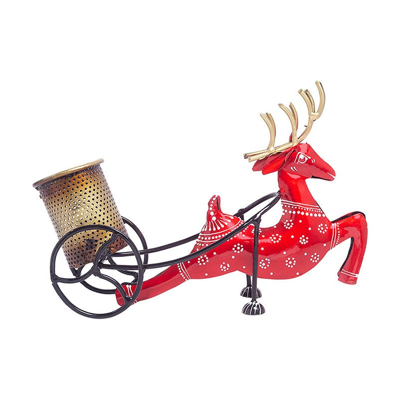 Reindeer Rush Metal Showpiece media 3
