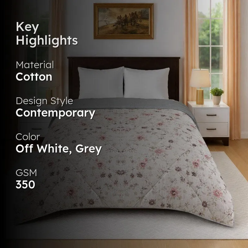 Petal Hug Cotton Comforters - 350 GSM media 2