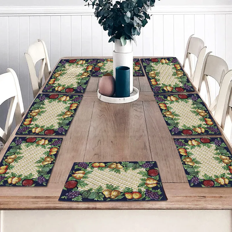Fruit Cocktail Table Mat - Set Of Eight media 1