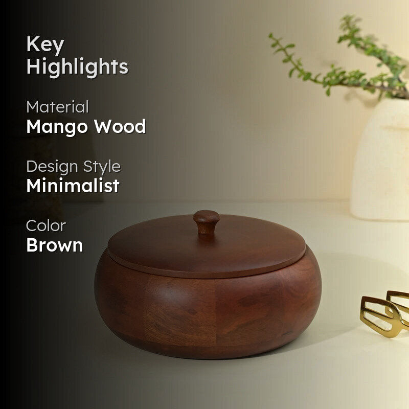 Ila Wooden Roti Box media 2