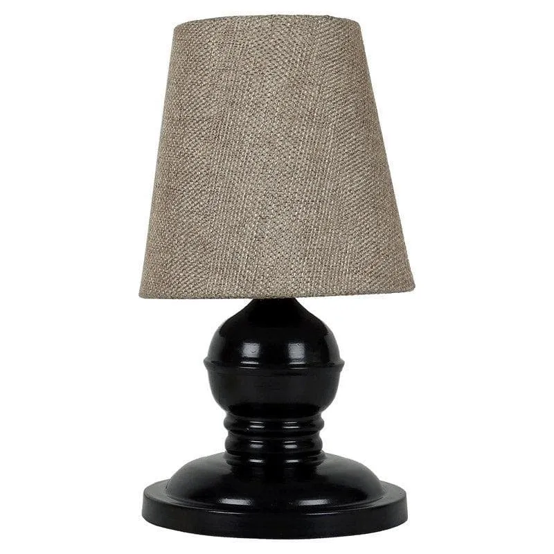 Bria Sina Fabric Table Lamp - Beige,Brown media 4