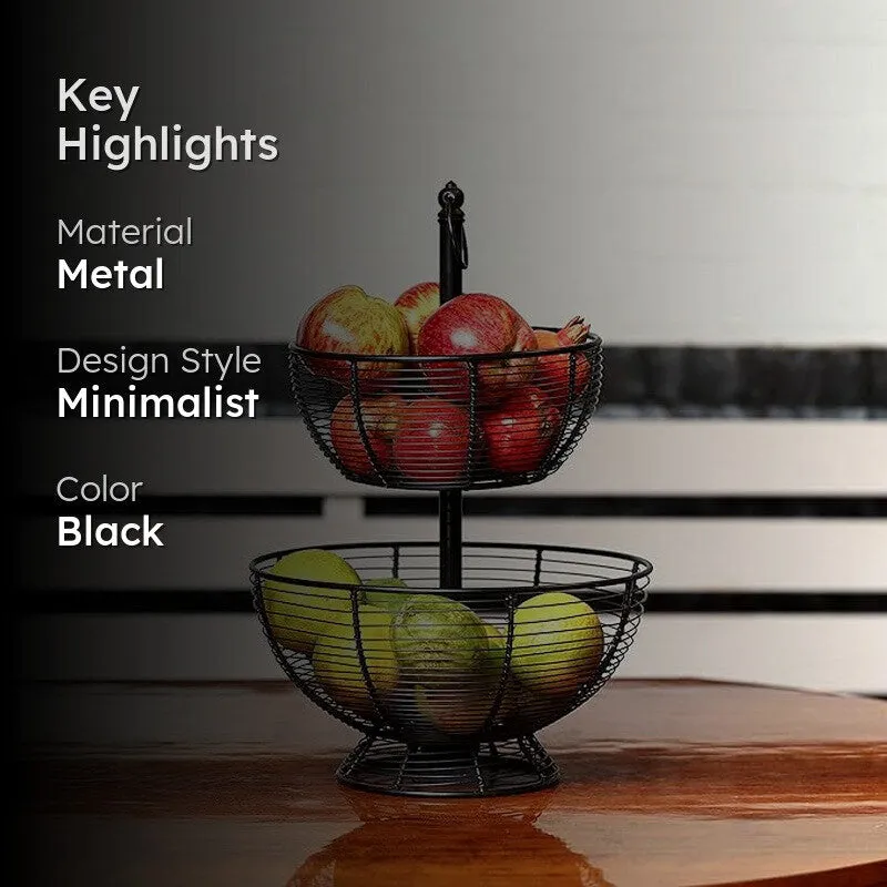 Orvyn Weave Fruit Basket media 2