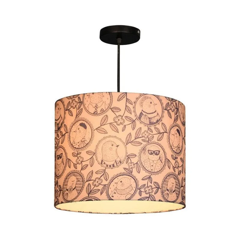 Bird-Bae Fabric Ceiling Lamp- Large media 6