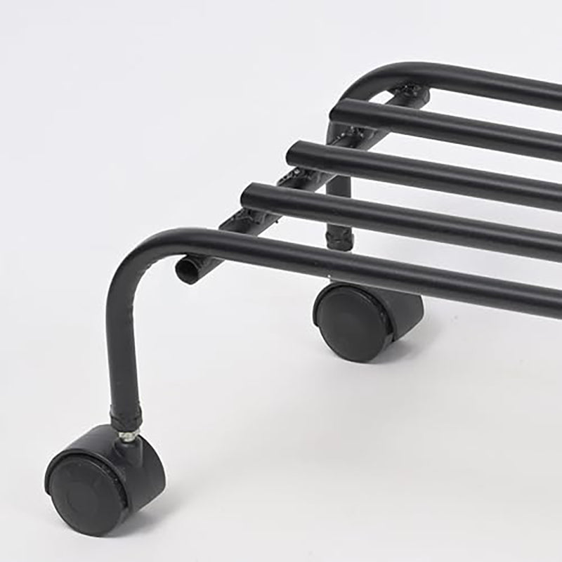 The Willow Loft Metal Plant Stand With Wheels - Set Of Two media 3