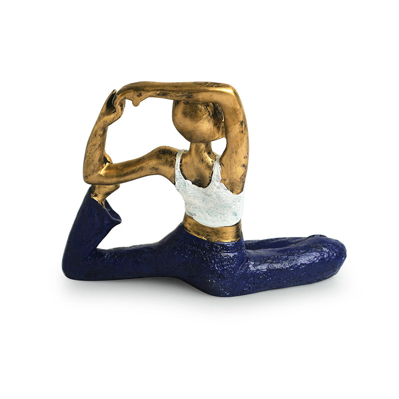 Yoga Peace Resin Showpiece image 4