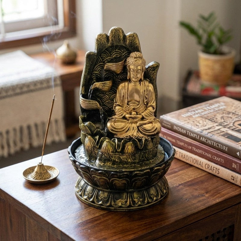 Lotus Base Buddha Fountain