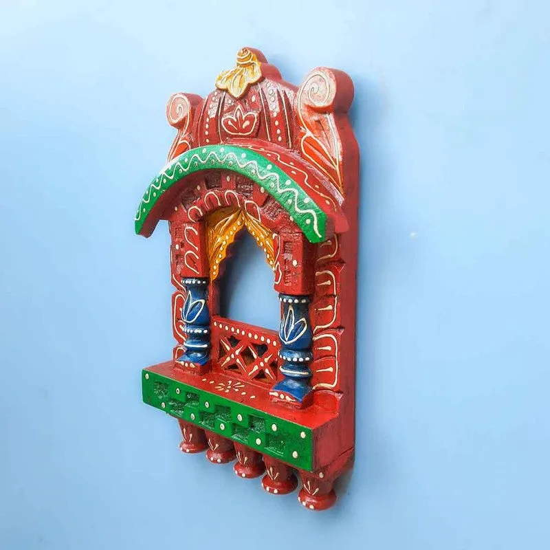 Royal  Jharokha Wooden Wall Accents media 6