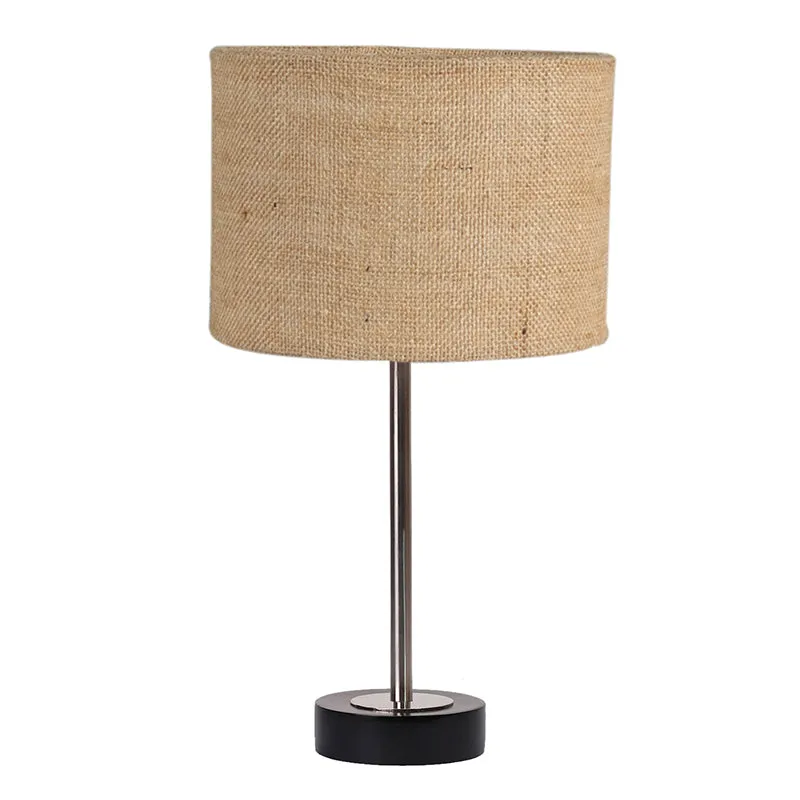Sienna I Rodin Wooden Table Lamp - Beige,Silver,Black media 4