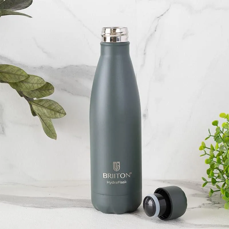 Aqua Zen Bliss Hot & Cold Thermos Water Bottle (Grey) - 500 mL media 3