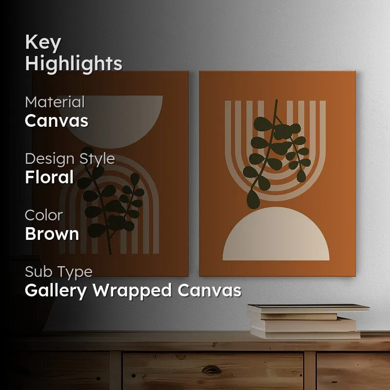 Botanical Arcs Wall Art - Set Of Two media 2