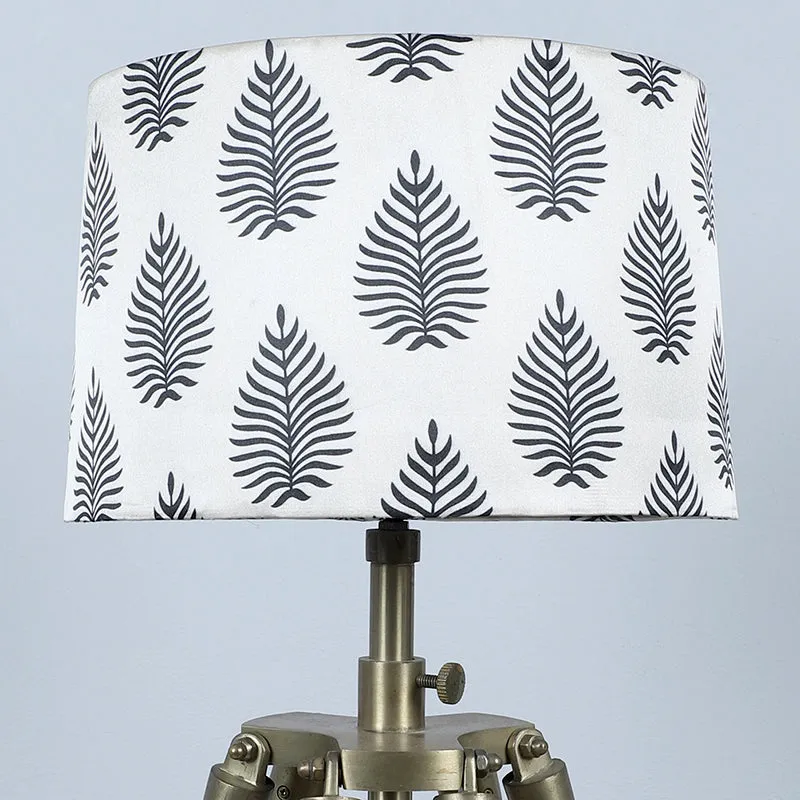 Tropica Printed Tripod Floor Lamp - Brown media 4