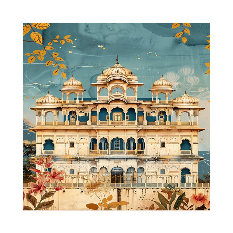 Indian Haveli Wall Painting media 4