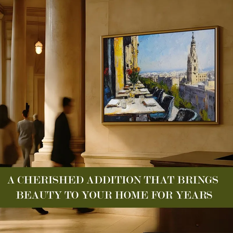 Aperture Canvas Wall Painting With Frame media 7