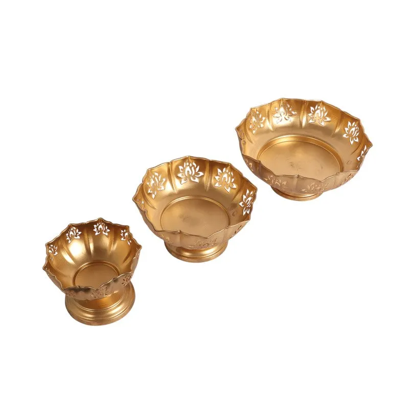 Divine Fragrance Urli - Set Of Three media 5