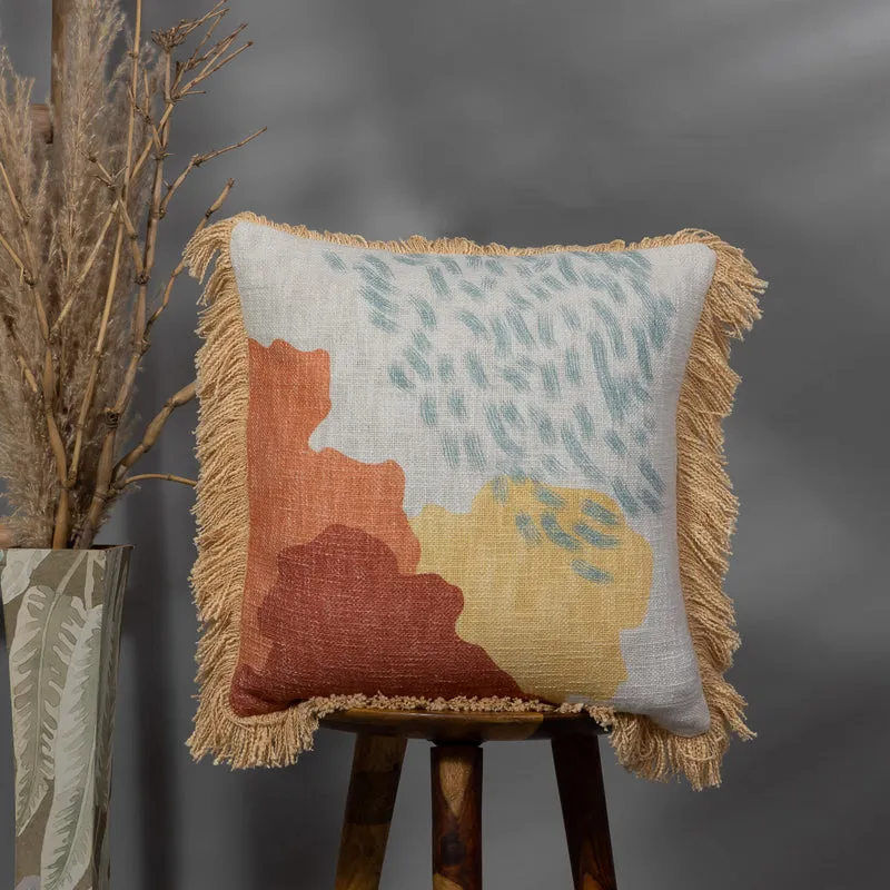 Fringe Abstract I Printed Cushion Cover media 1