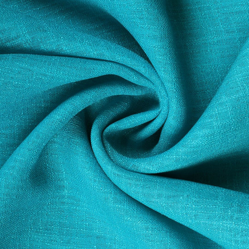 Ombria Linen Texture Sheer Curtain (Blue,Purple) - Set Of Two media 3