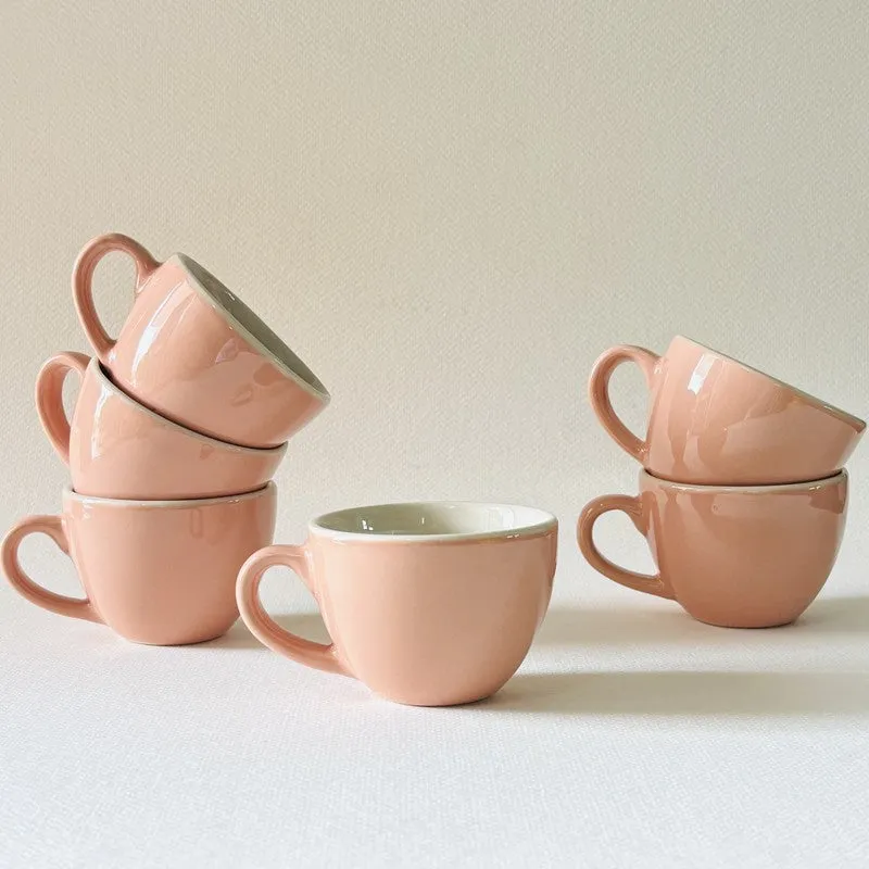Aroma Ceramic Tea Cup (180 mL Each) - Set Of Six media 5
