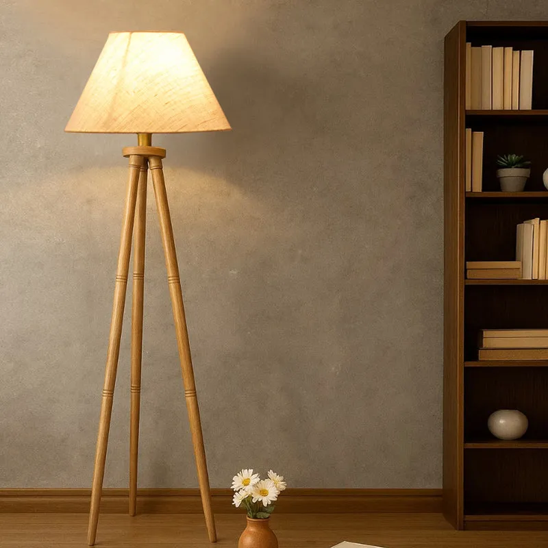 Sienna II Tripod Floor Lamp - Ivory media 2