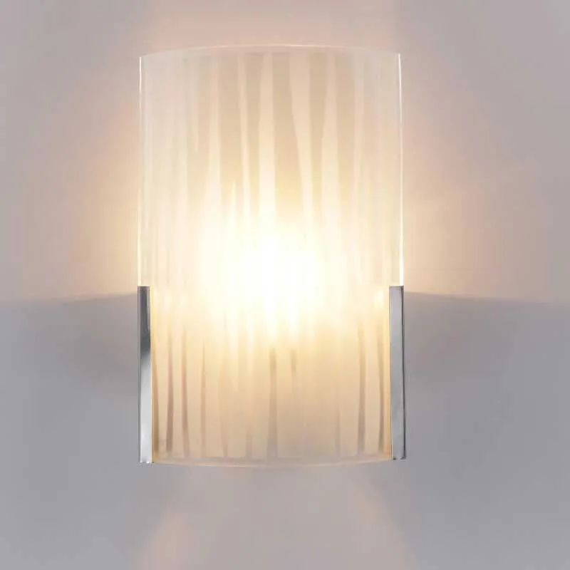 Frosted Fall Glass Wall Lamp media 3