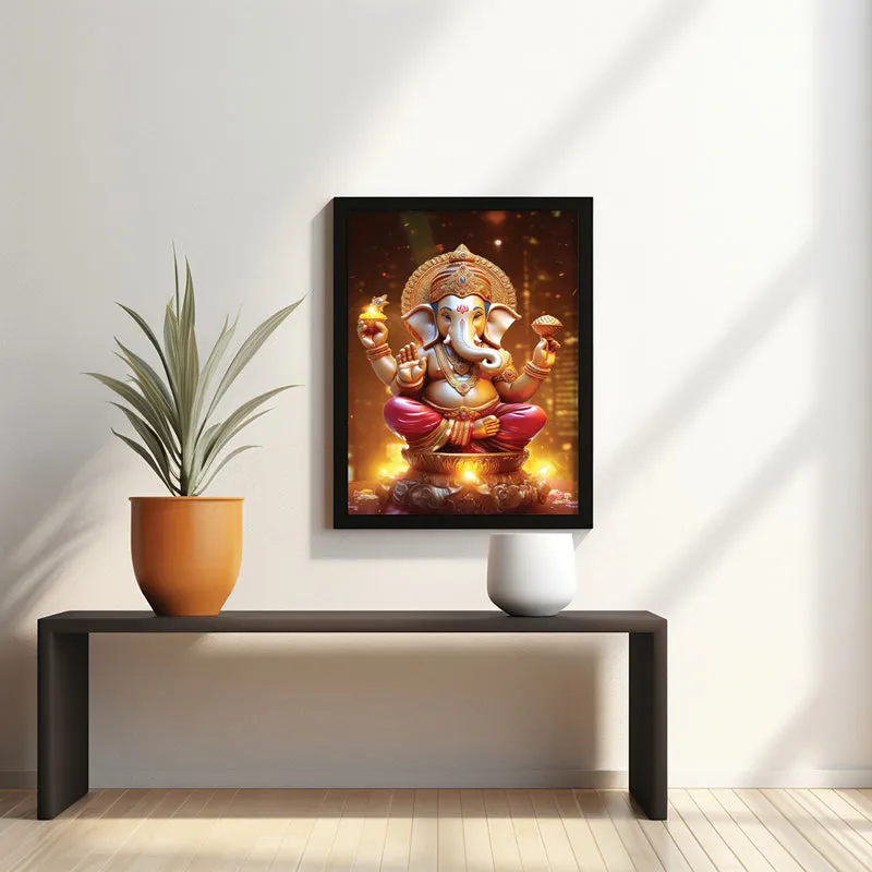 Ganesha Charitha Wall Art media 1