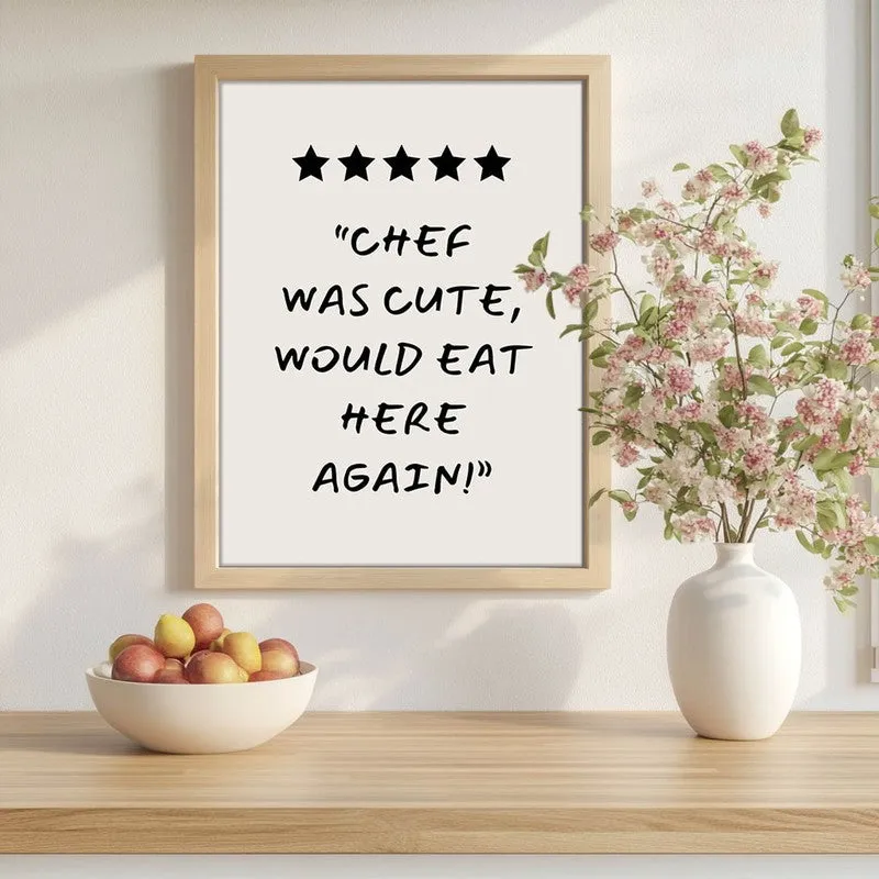 Chef Aura Archival Canvas Wall Art - Brown media 1
