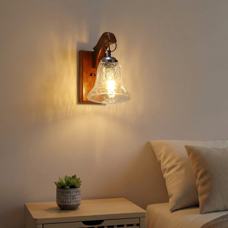 Vintage Glow Decorative Glass Wall Lamp