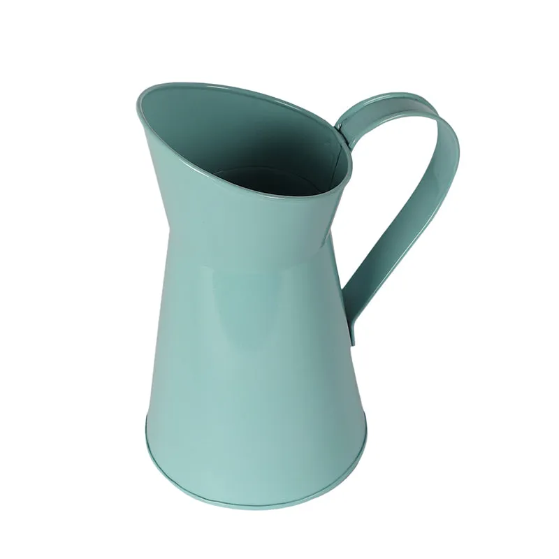Pitcher Perfect Iron Planter (Blue) - Set Of Two media 3