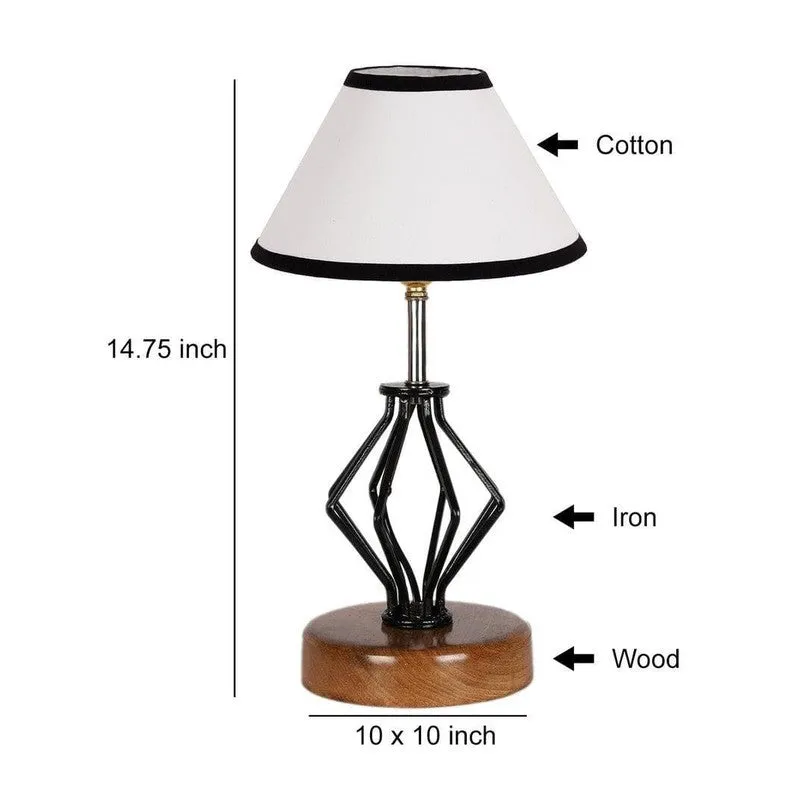 Firefly Fabric Table Lamp - White,Black media 7