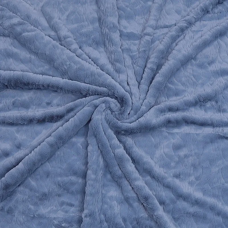 Monte Carlo Azure Bliss Blanket (Blue)- 852 GSM media 7