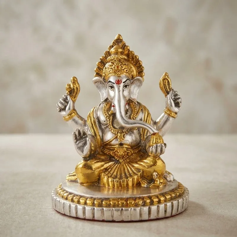 Sacred Vinayak Metal Idol media 3