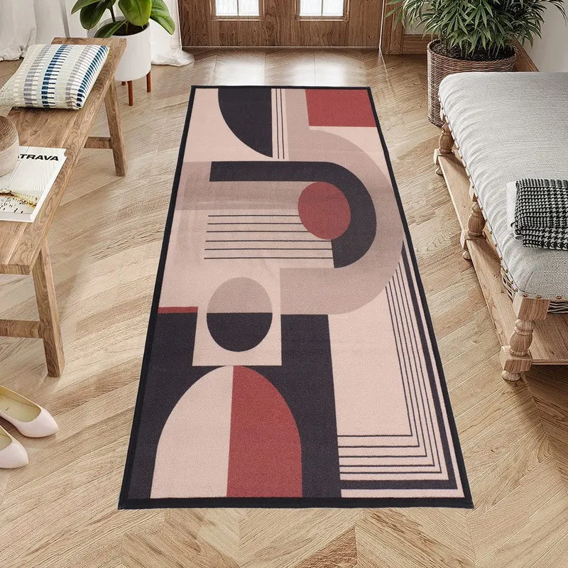 Abstracts Of Colors Anti-Skid Nylon Runner Rug media 3
