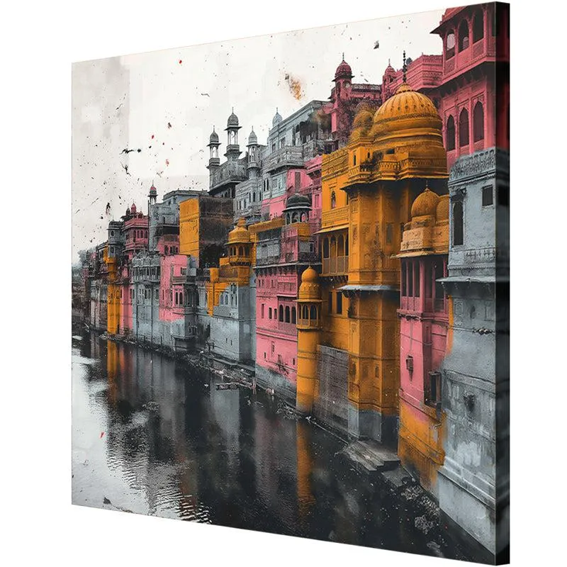 Reflections Of Vitality Wall Painting media 5