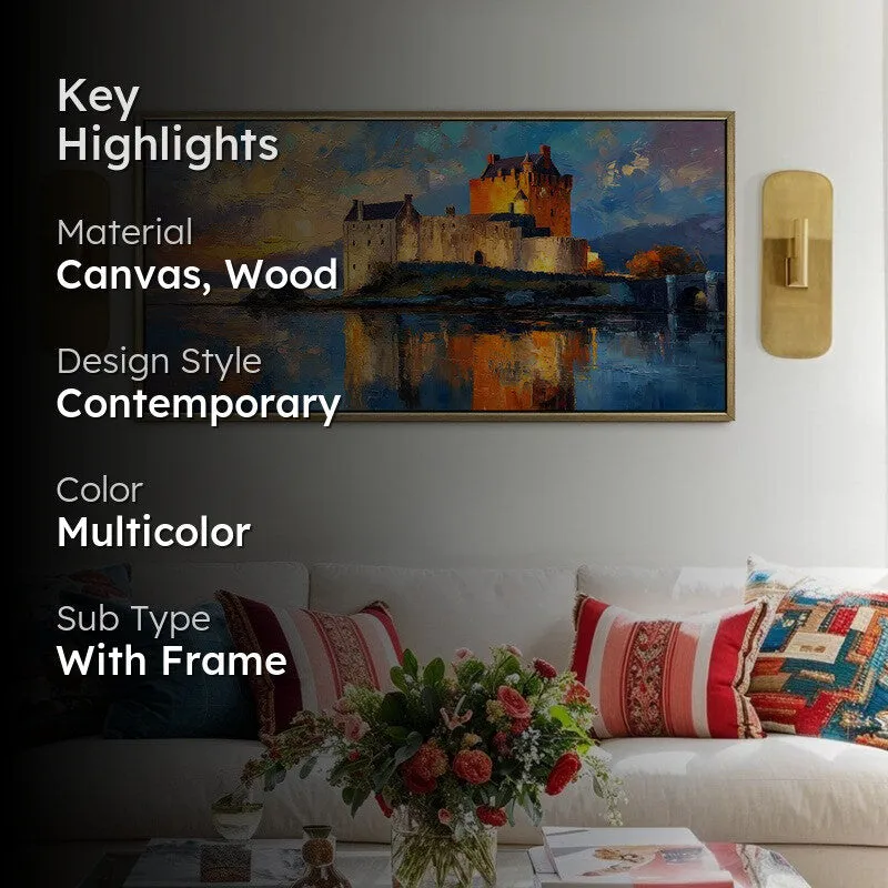 Ancestral Canvas Wall Painting With Frame media 2