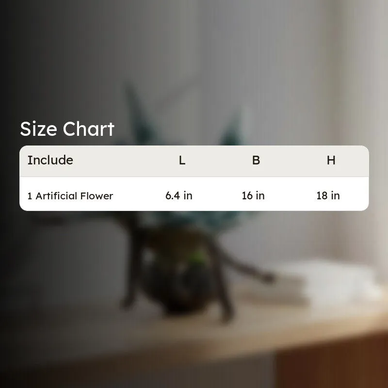 AarviDecor Ocean Mist Foam Artificial Flowers media 10