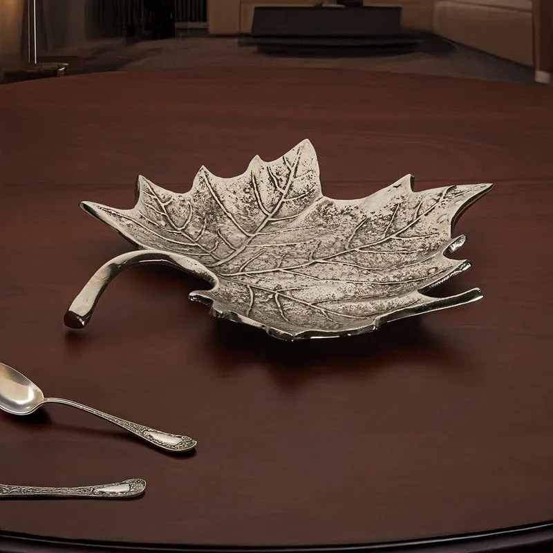 Vine Leaf Aluminum Platter media 3