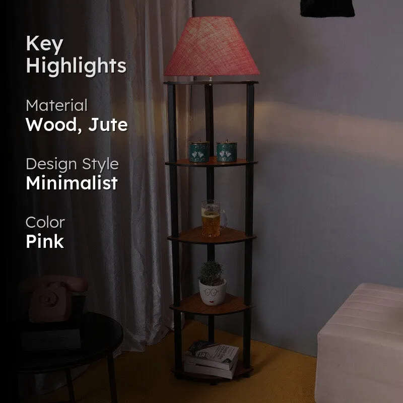 Opulent Beam Floor Lamp (Pink) media 2