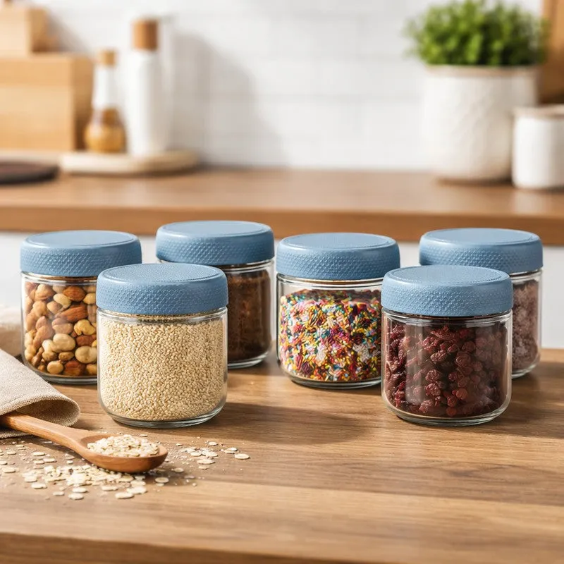 Rioware Pantry Storage Container Set (300 mL Each) - Set Of Six media 1