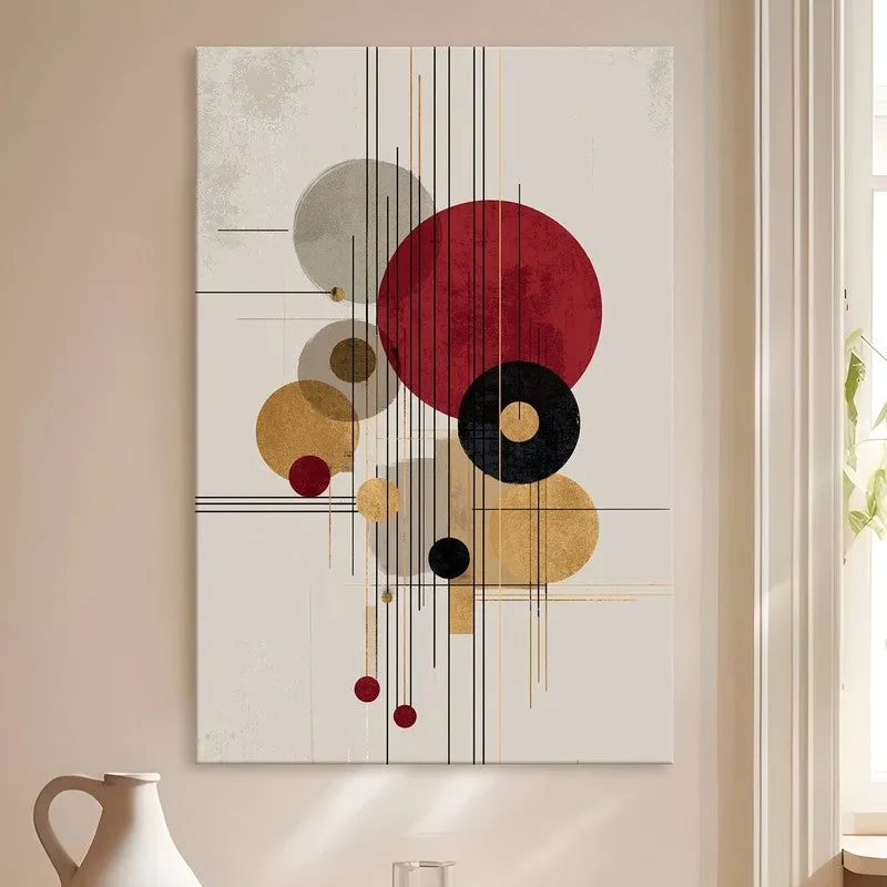 Color Stack Abstract Canvas Wall Art media 4