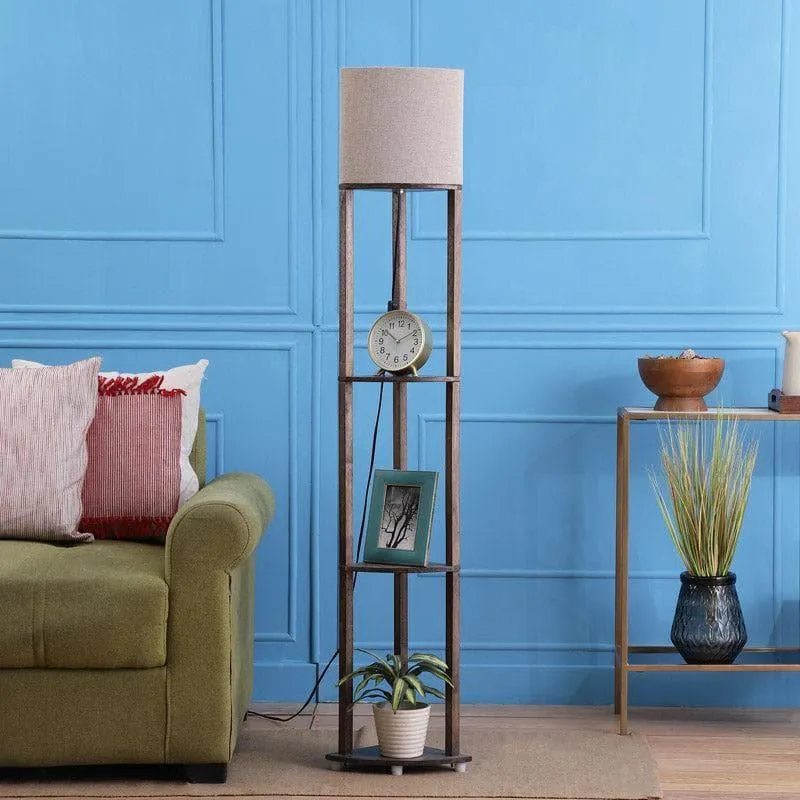 Mystie Yuno Floor Lamp With Shelf media 3