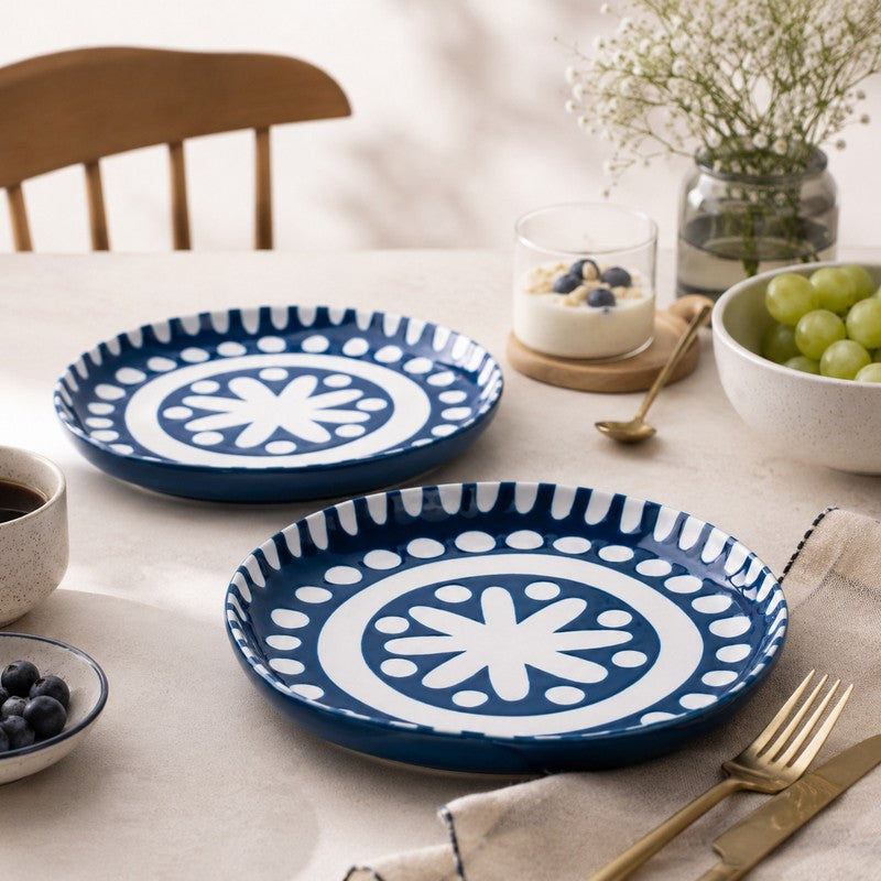 PetiteFeast Porcelain Quarter Plates -Set of Two